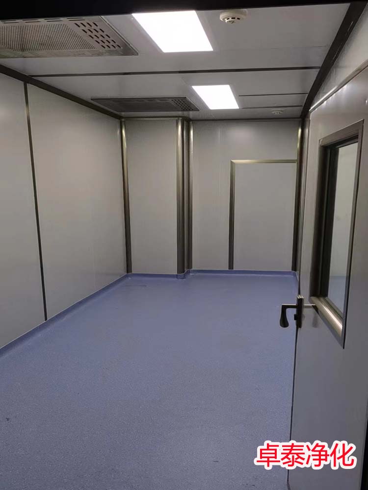 河北大安制药有限公司净化车间装修施工完成,净化车间施工案例