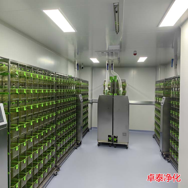 医科院万级无菌洁净动物房装修施工完成施工案例